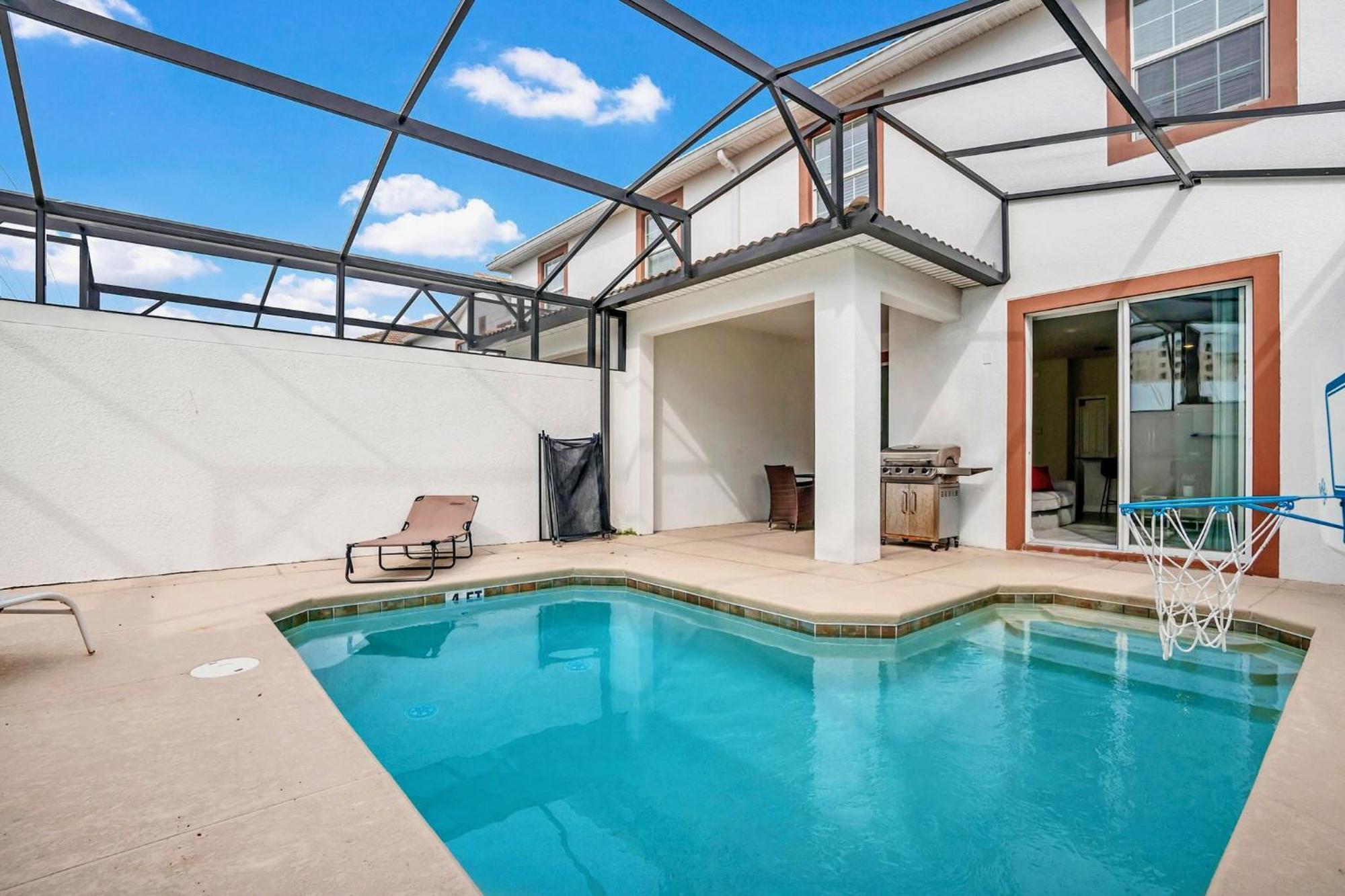 Family Resort - 4Br Home Near Disney - Private Pool, Bbq! Kissimmee Exterior photo